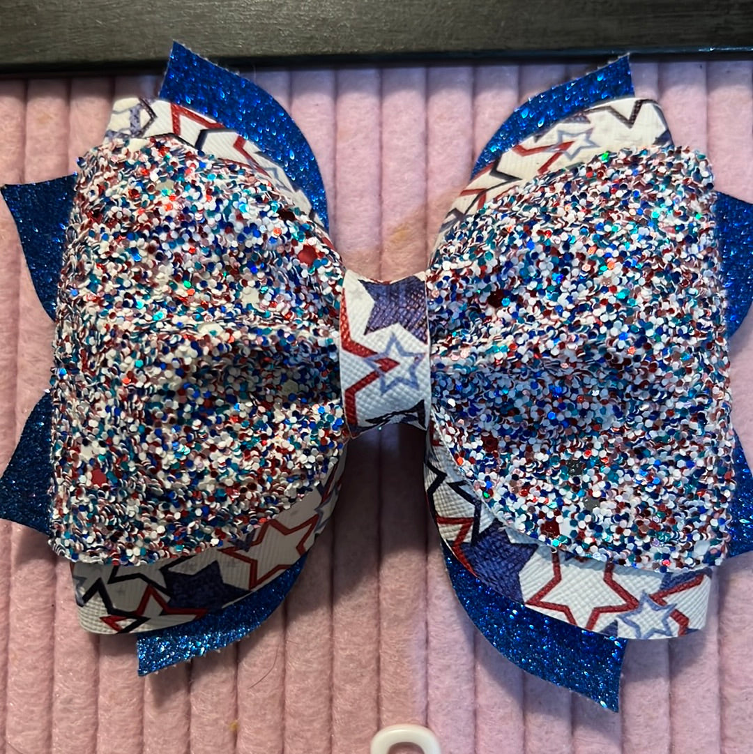 5” Phoebe Metallic Bow